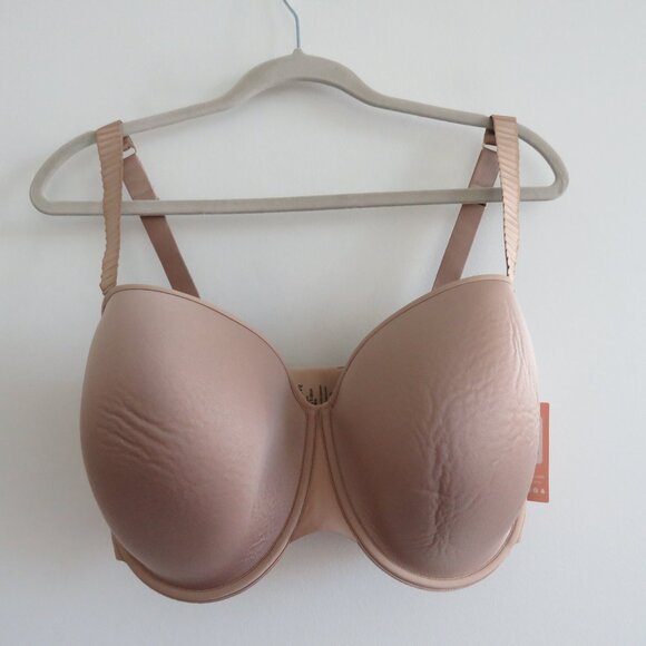THIRDLOVE 24/7® Classic T-Shirt Bra in Taupe - Size 36H NWT - Picture 2 of 15